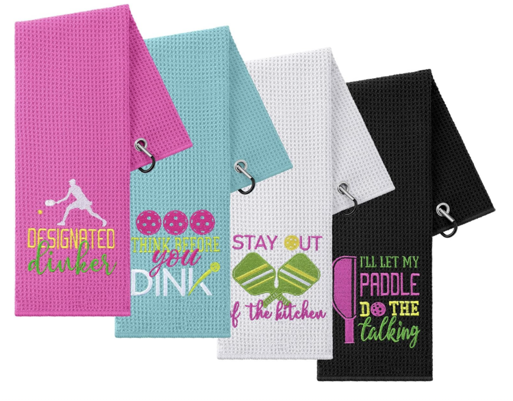 pickleball gifts for women microfiber towels